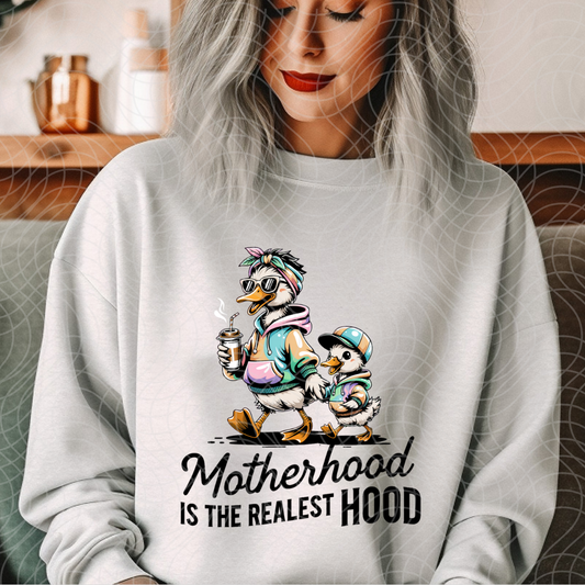 MOTHERHOOD IS THE REALIST - DTF TRANSFER