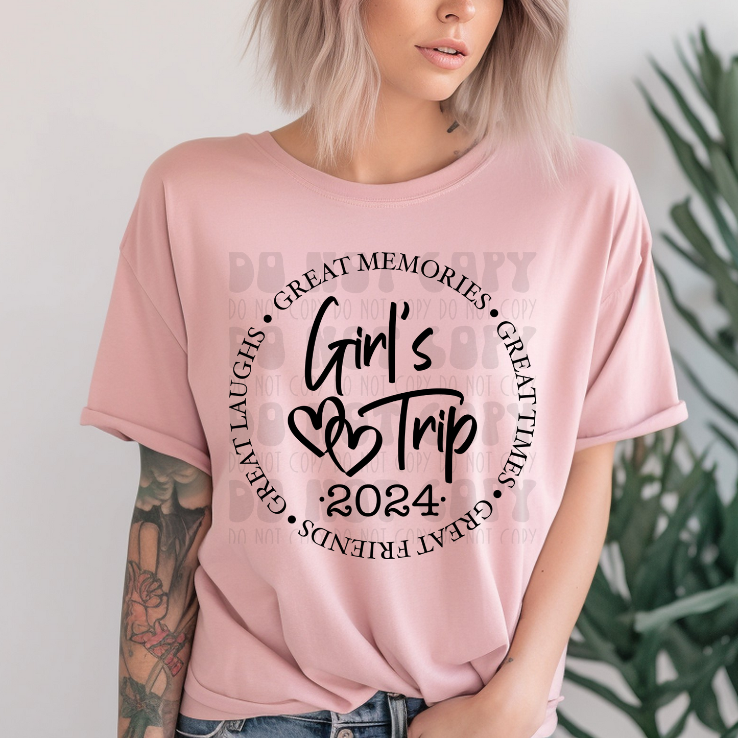 GIRLS TRIP BLK 24 - DTF TRANSFER