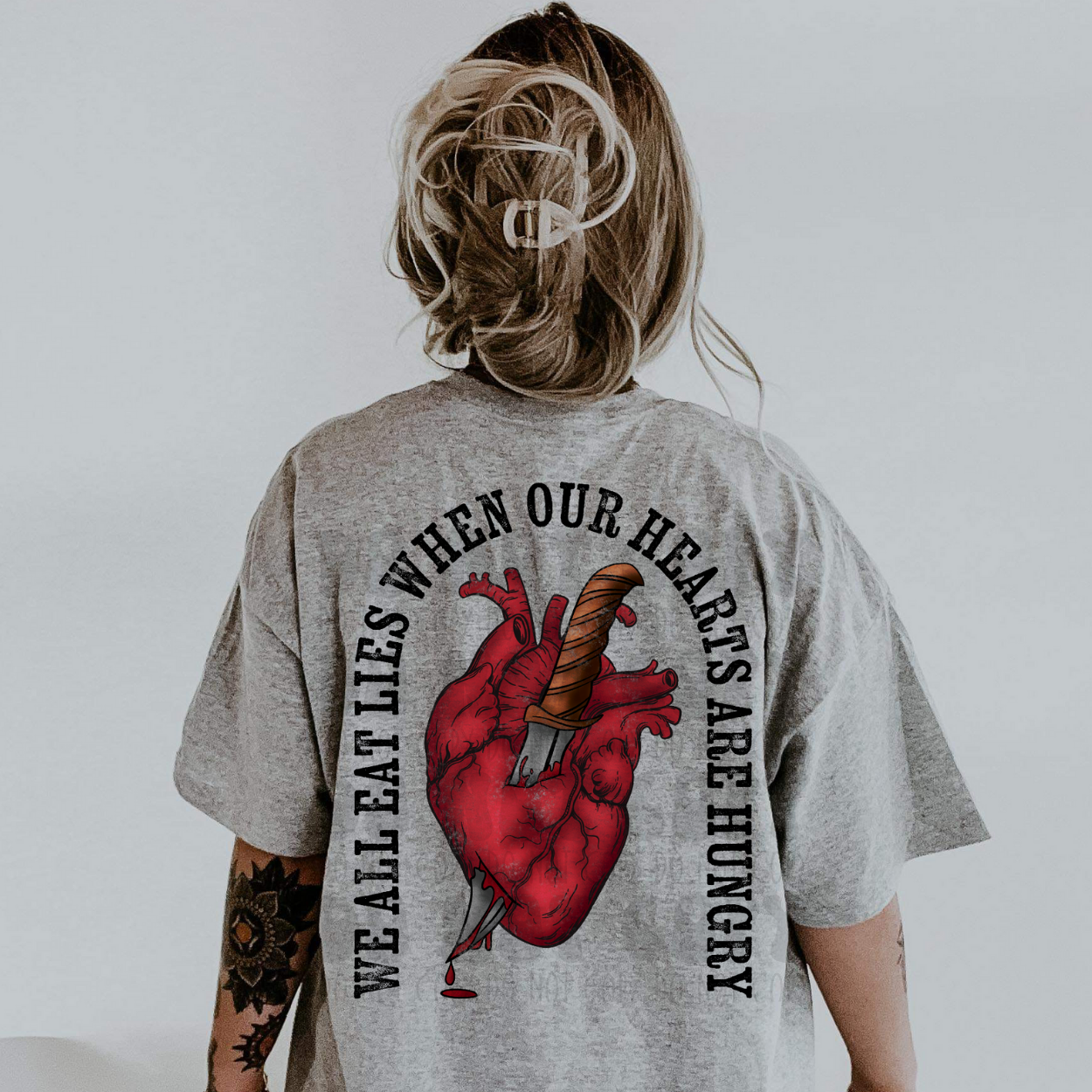 HEARTS ARE HUNGRY - DTF TRANSFER