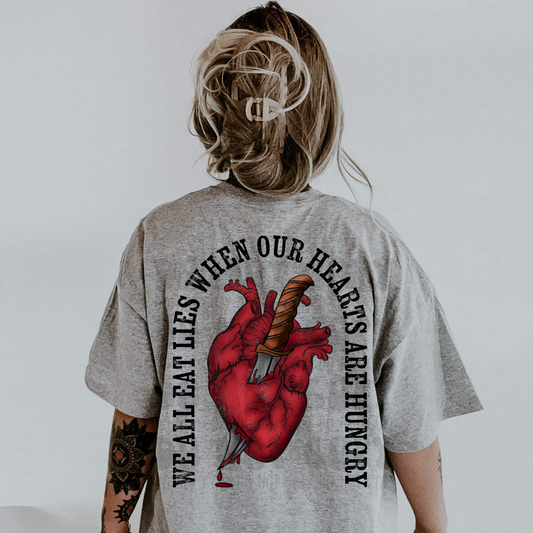 HEARTS ARE HUNGRY - DTF TRANSFER
