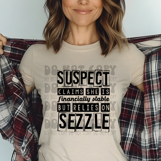 SUSPECT, SEZZLE - DTF TRANSFER