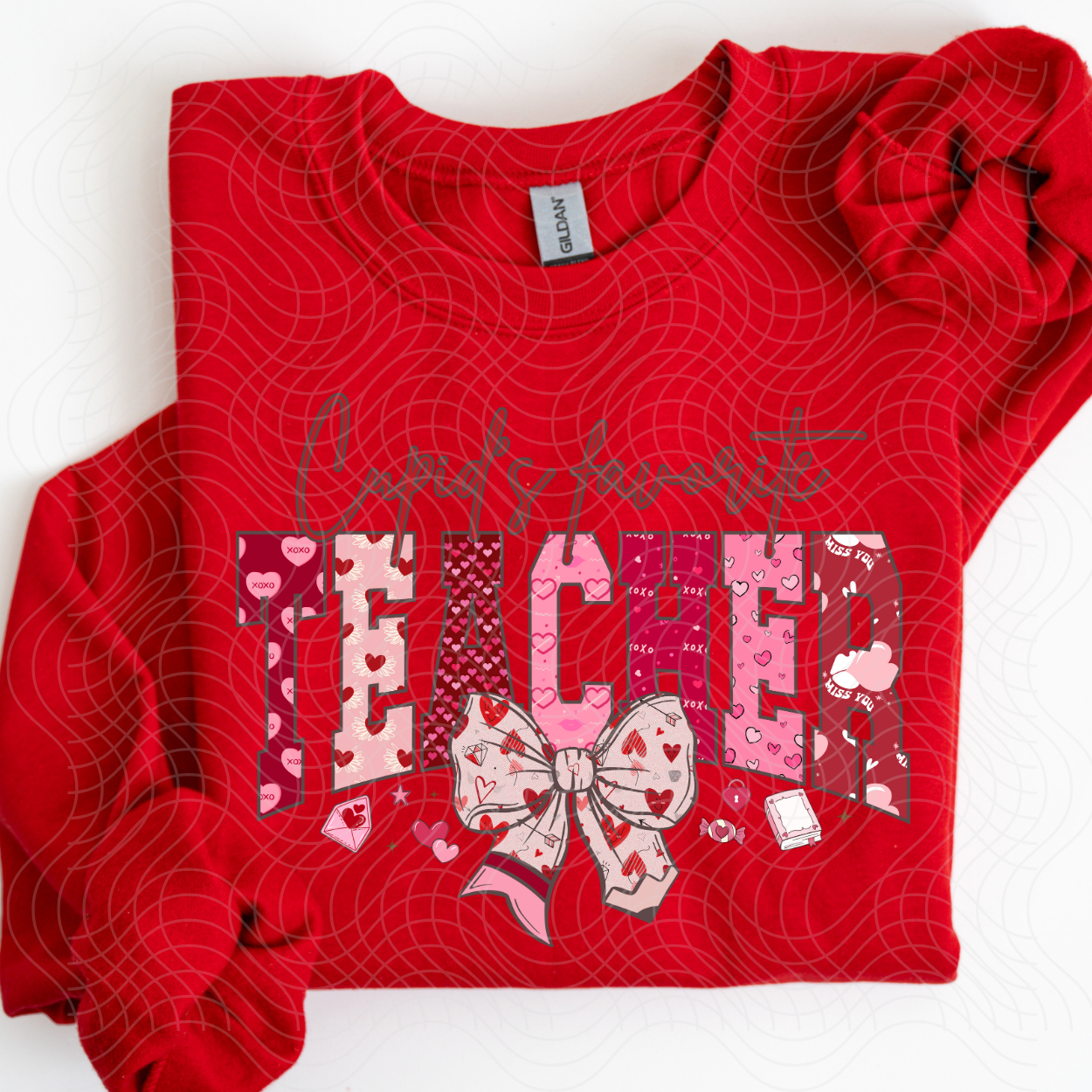 CUPIDS FAV TEACHER - DTF TRANSFER