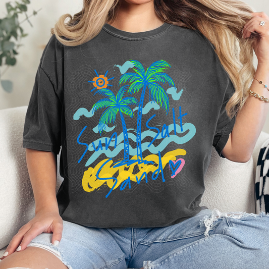 SUN SALT SAND - DTF TRANSFER