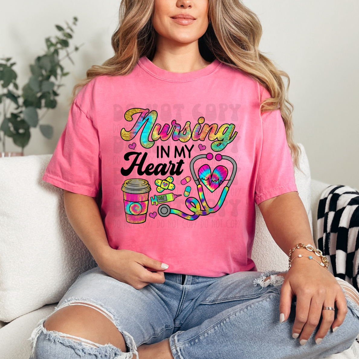 NURSE IN MY HEART - DTF TRANSFER