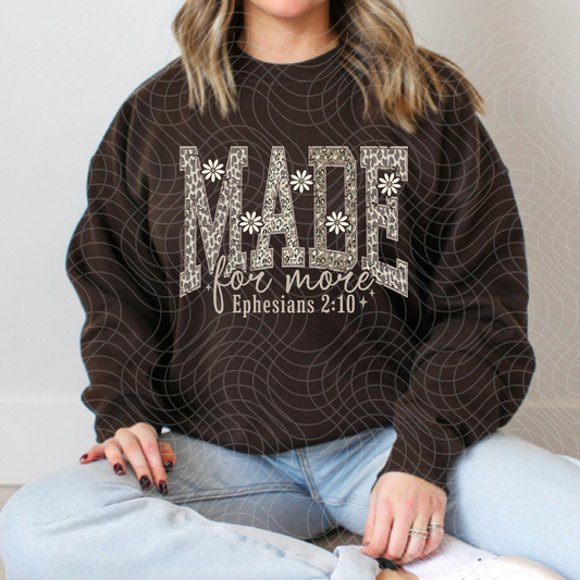 MADE FOR MORE - DTF TRANSFER