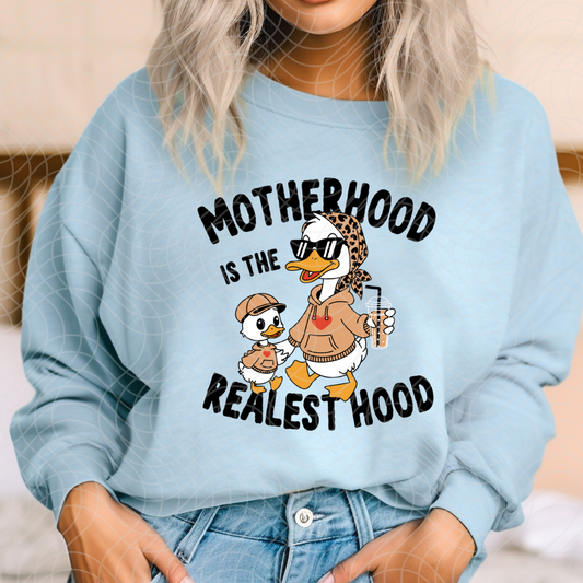 MOTHERHOOD IS THE REALIST - DTF TRANSFER
