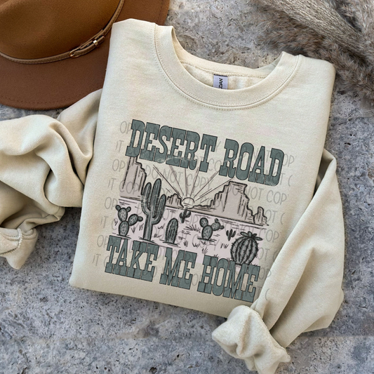 DESERT ROAD - DTF TRANSFER