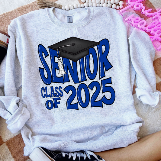 SENIOR 2025 ROYAL - DTF TRANSFER