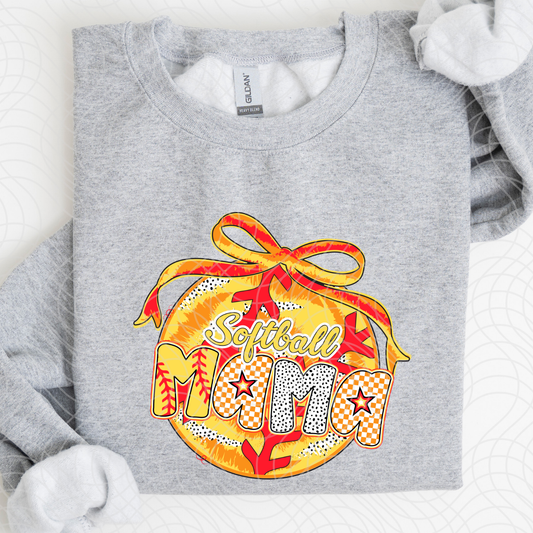 SOFTBALL MAMA - DTF TRANSFER