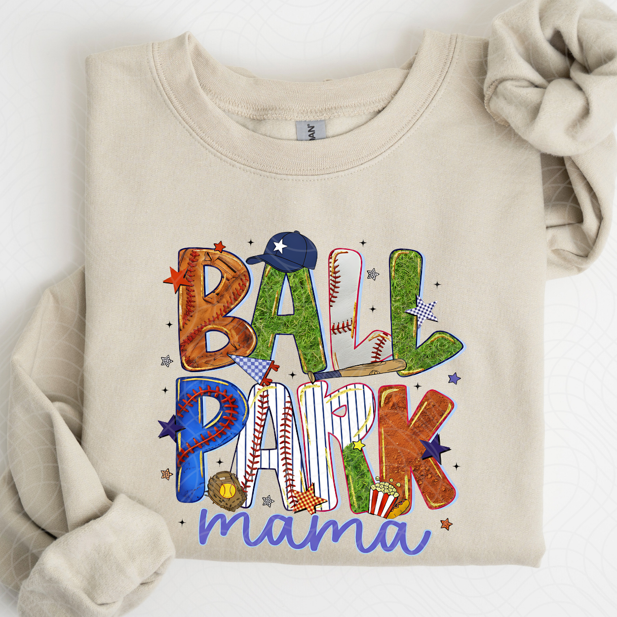 BALL PARK MAMA - DTF TRANSFER