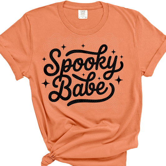 SPOOKY BABE - DTF TRANSFER