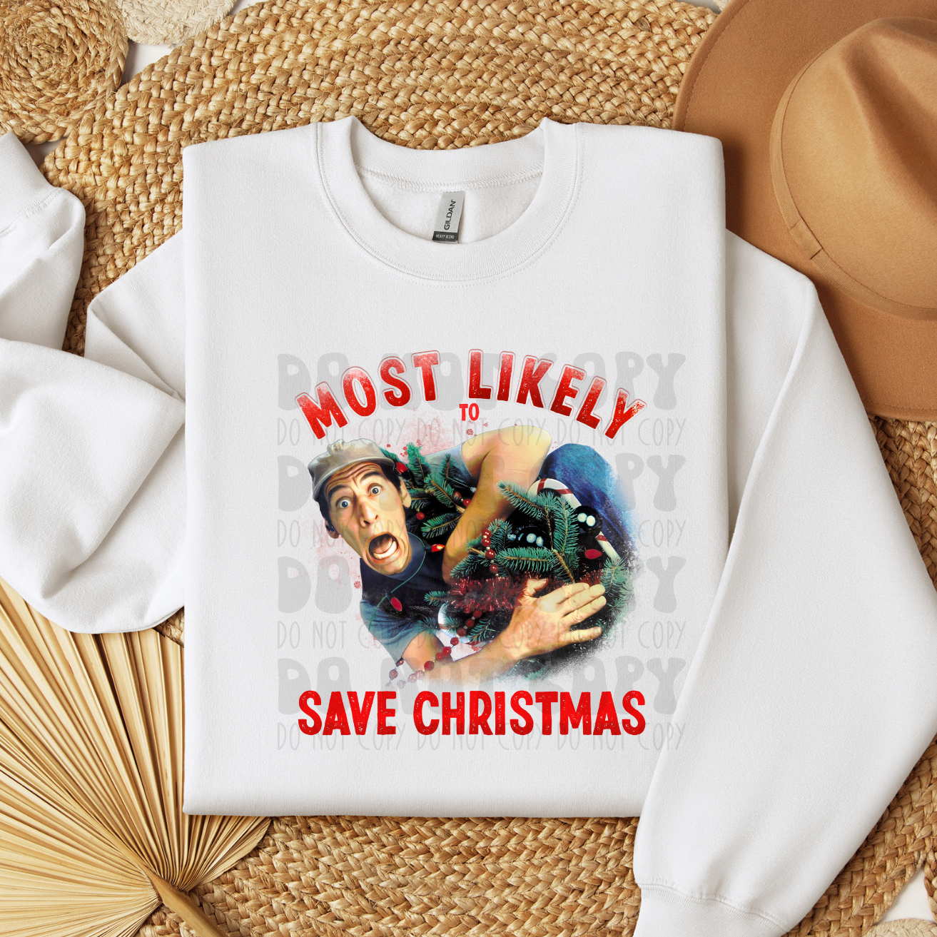 MOST LIKELY TO SAVE CHRISTMAS - DTF TRANSFER