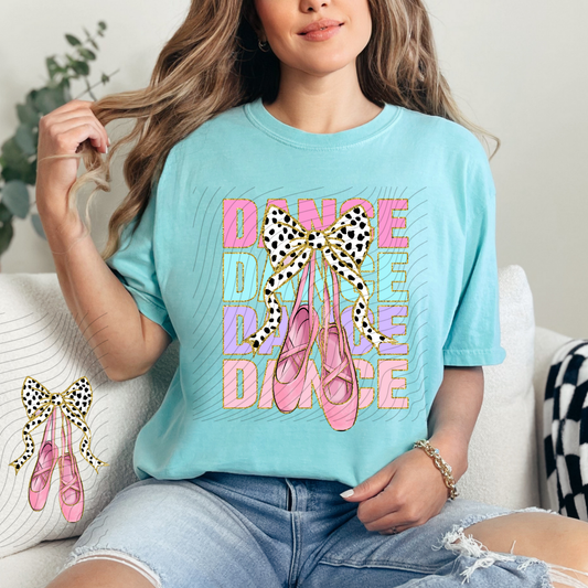 DANCE STACKED W/ POCKET - DTF TRANSFER