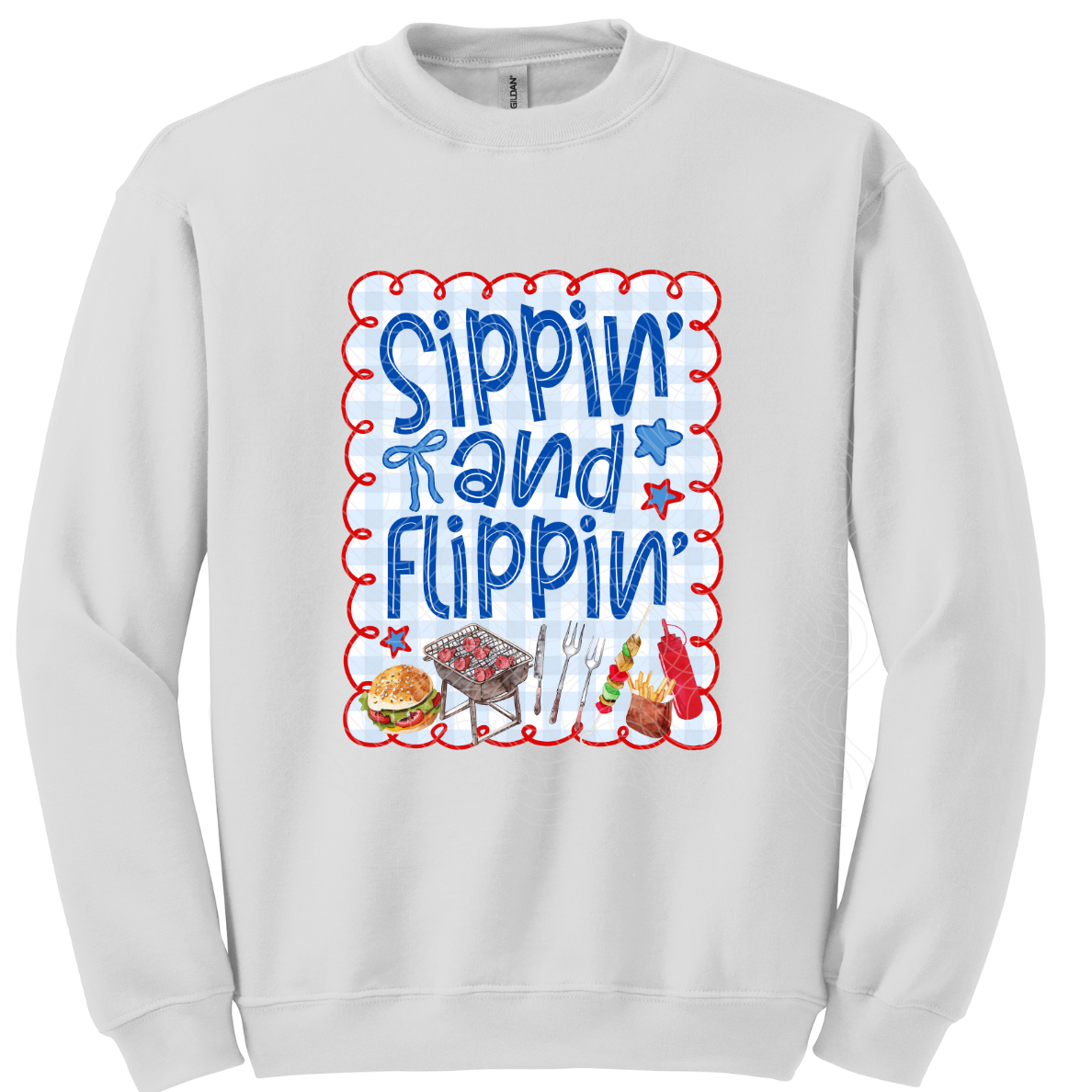 SIPPIN AND FLIPPIN - DTF TRANSFER