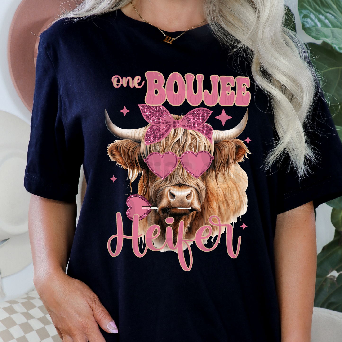 ONE BOUJEE HEIFER - DTF TRANSFER