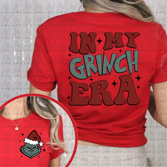 IN MY GREEN GUY ERA HIGH CONTRAST RED AND GREEN W/POCKET - DTF TRANSFER