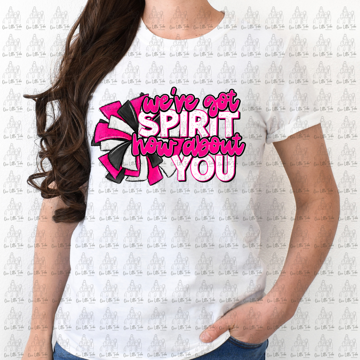 WE'VE GOT SPIRIT - PINK - DTF TRANSFER