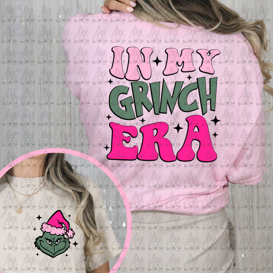 IN MY GREEN GUY ERA HIGH CONTRAST PINK W/POCKET - DTF TRANSFER