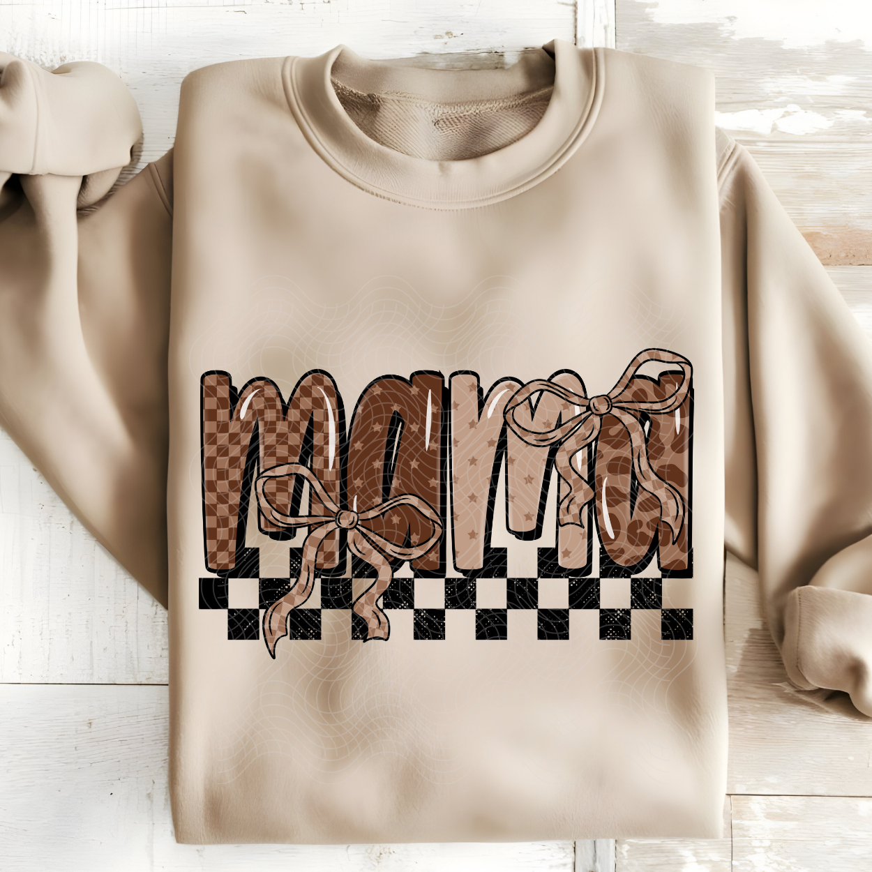 MAMA BROWN PATTERNS - DTF TRANSFER