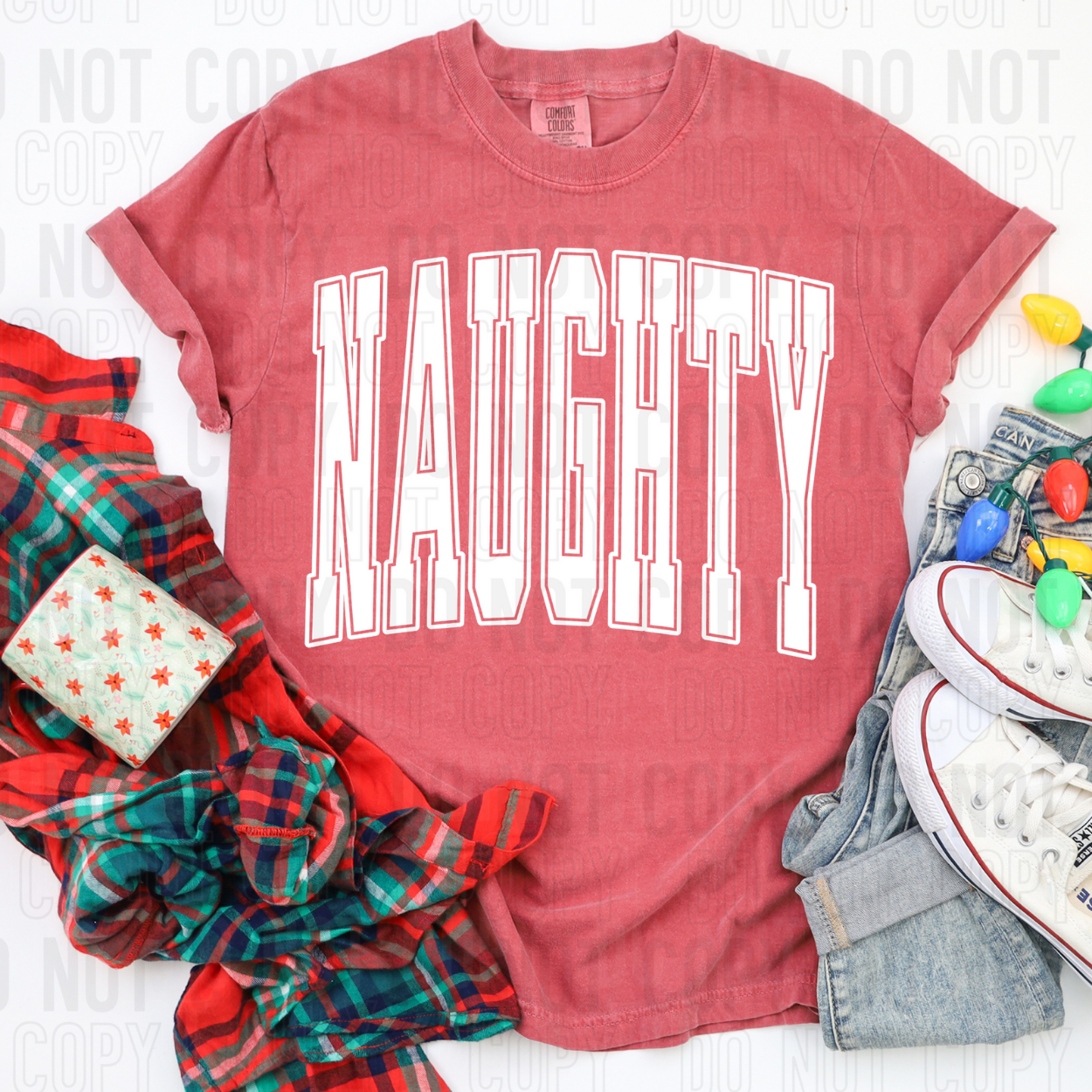 NAUGHTY TALL - DTF TRANSFER