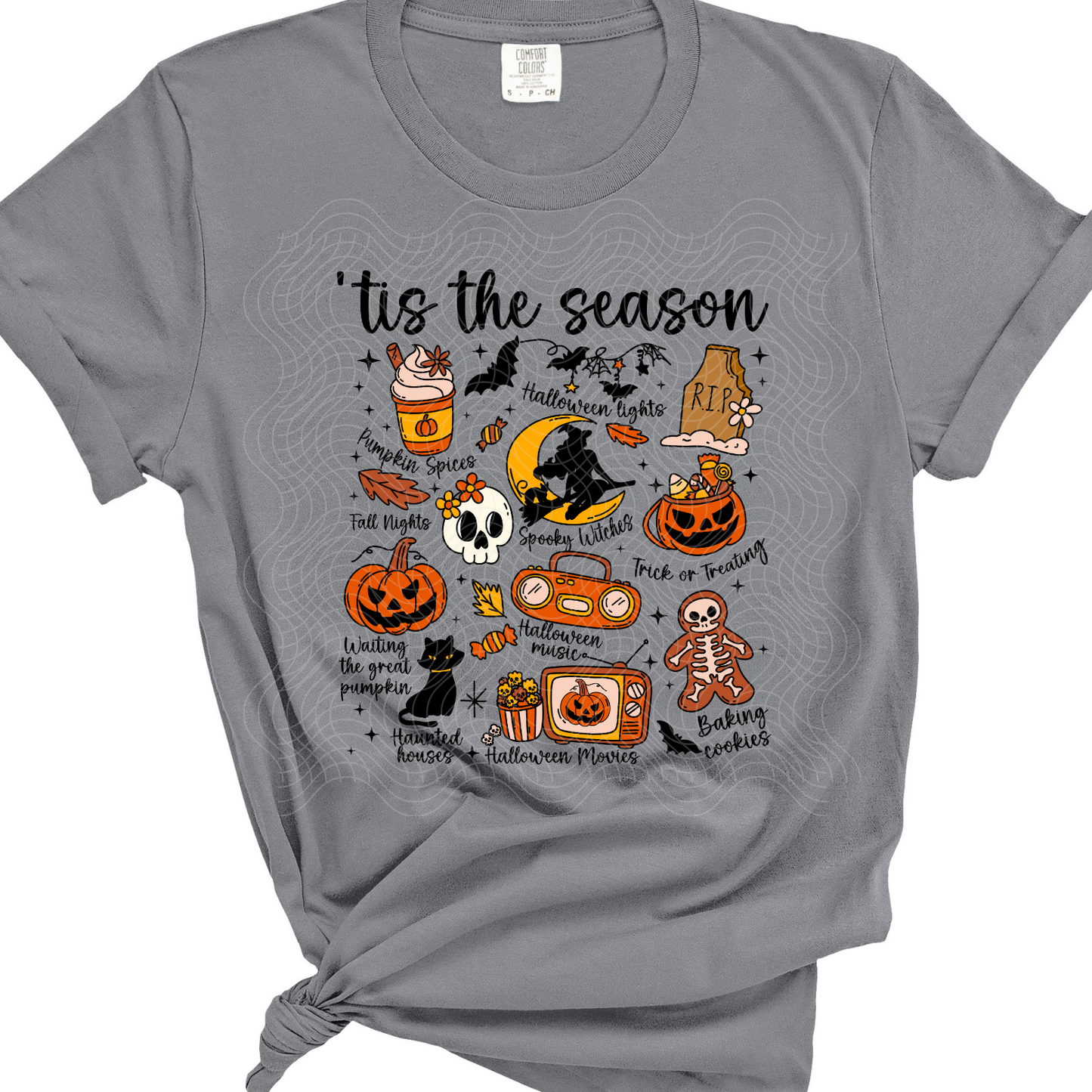 TIS THE SEASON HALLOWEEN - DTF TRANSFER