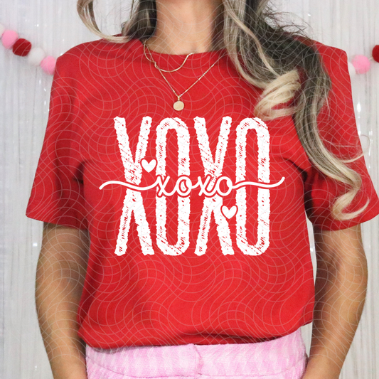 XOXO WHT - DTF TRANSFER