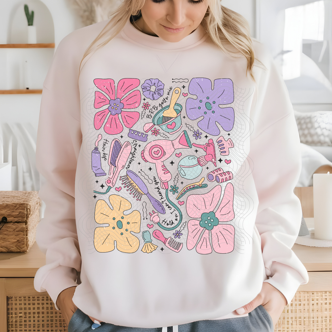 HAIR COLLAGE - DTF TRANSFER