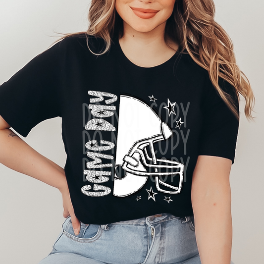 GAME DAY FOOTBALL POLKA DOT - DTF TRANSFER
