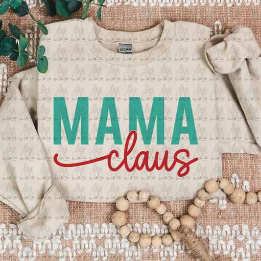 MAMA CLAUS SCRIPT - DTF TRANSFER