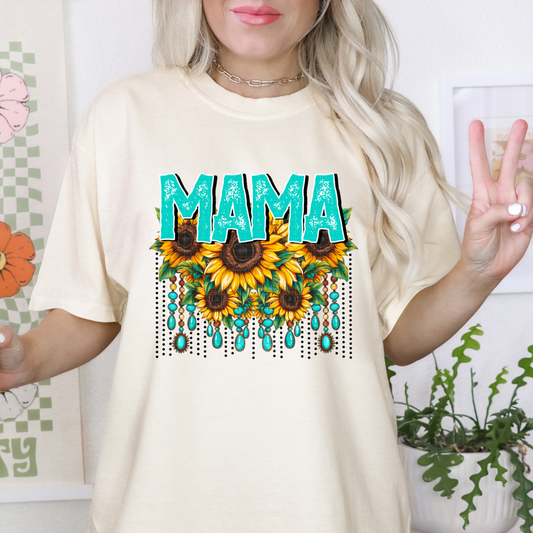 SUNFLOWER MAMA - DTF TRANSFER