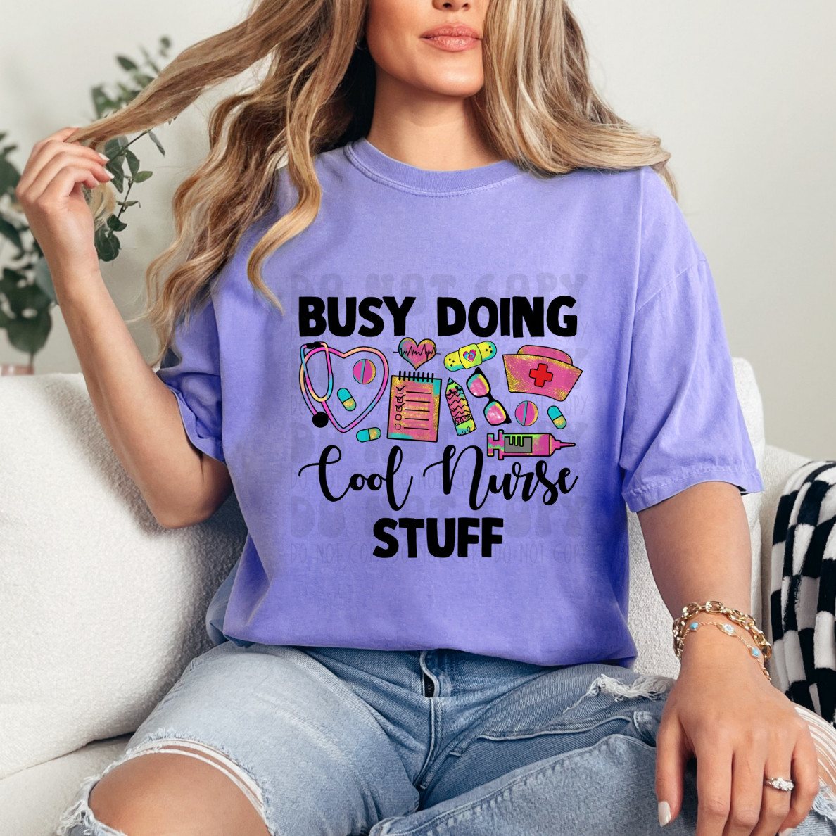 NURSE COOL STUFF - DTF TRANSFER