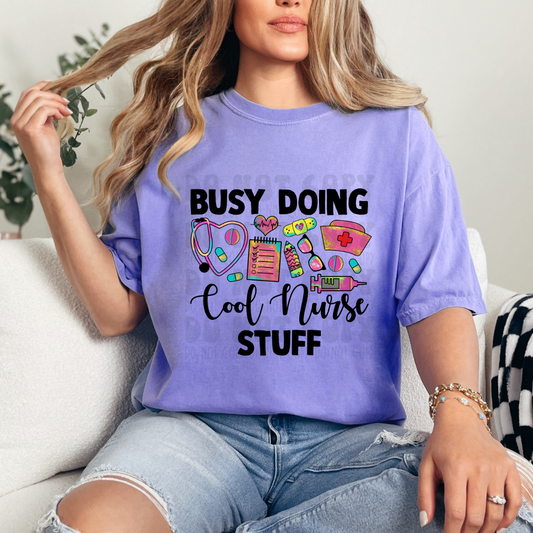 NURSE COOL STUFF - DTF TRANSFER