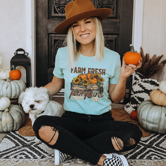 FARM FRESH PUMPKINS - DTF TRANSFER