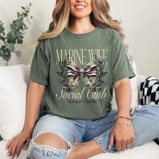 MARINE WIFE SOCIAL CLUB - DTF TRANSFER