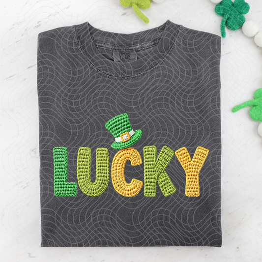 LUCKY FAUX YARN - DTF TRANSFER