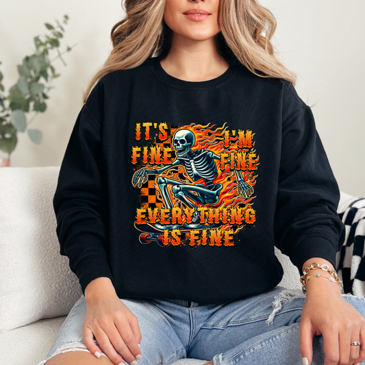 EVERYTHING IS FINE - DTF TRANSFER