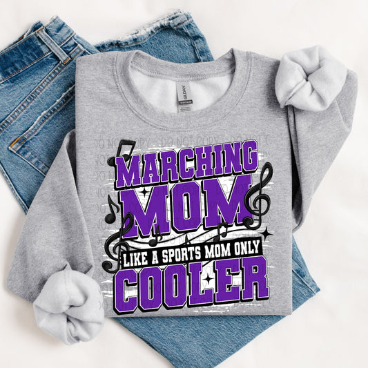 MARCHING BAND PURPLE - DTF TRANSFER
