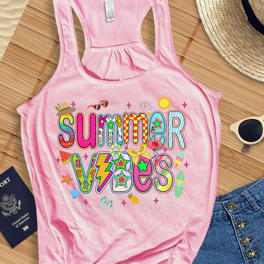 SUMMER VIBES - DTF TRANSFER