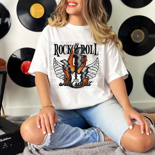 ROCK N ROLL WILD SPIRIT - DTF TRANSFER