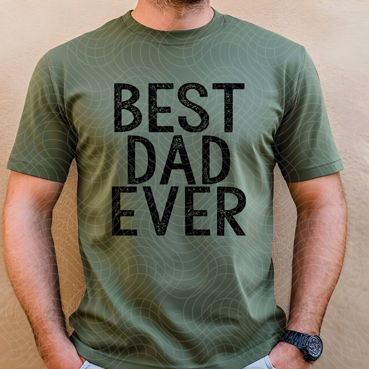 BEST DAD EVER - DTF TRANSFER