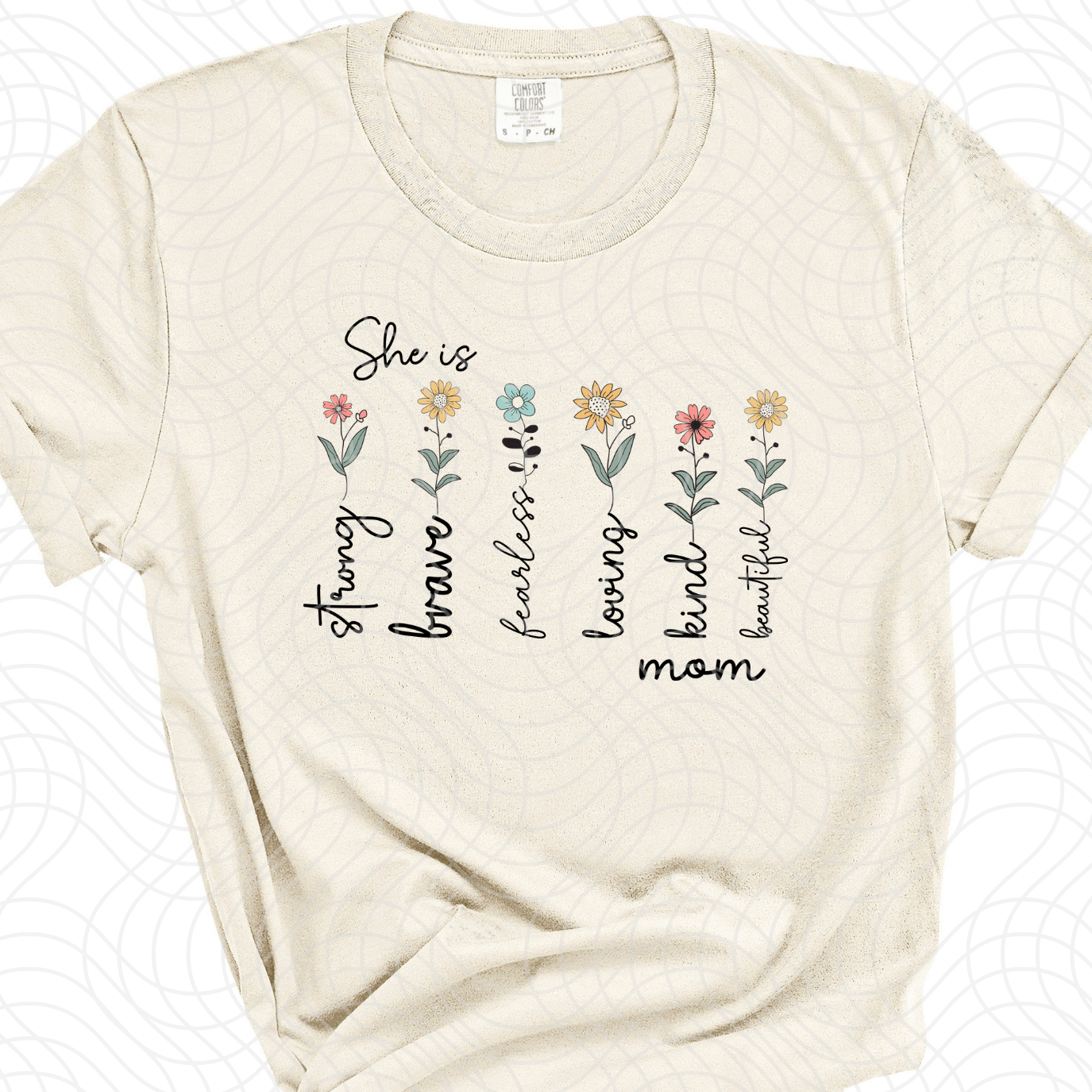 SHE IS MOM - DTF TRANSFER