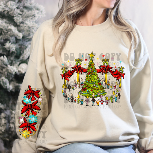 WHOVILLE  W/ SLEEVE - DTF TRANSFER