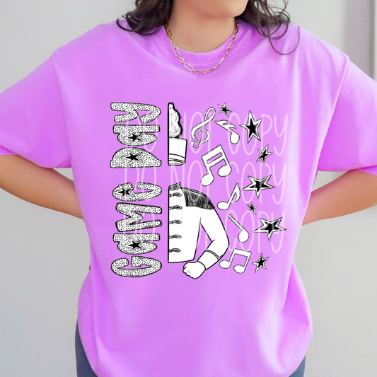 GAME DAY BAND POLKA DOT - DTF TRANSFER