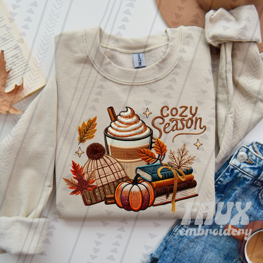 COZY SEASON FAUX EMBROIDERY - DTF TRANSFER
