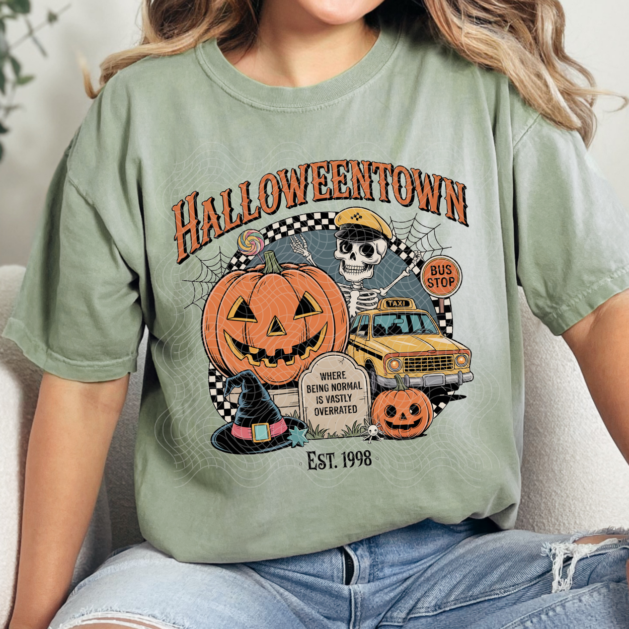 HALLOW EEN TOWN - DTF TRANSFER