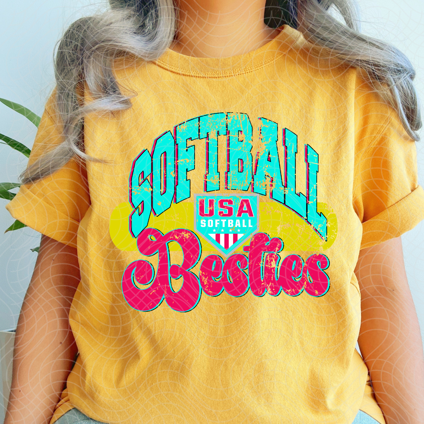 SOFTBALL BESTIES - DTF TRANSFER
