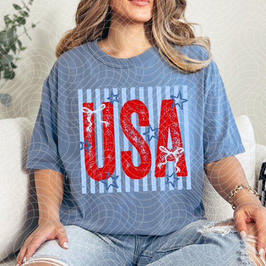 USA RED - DTF TRANSFER
