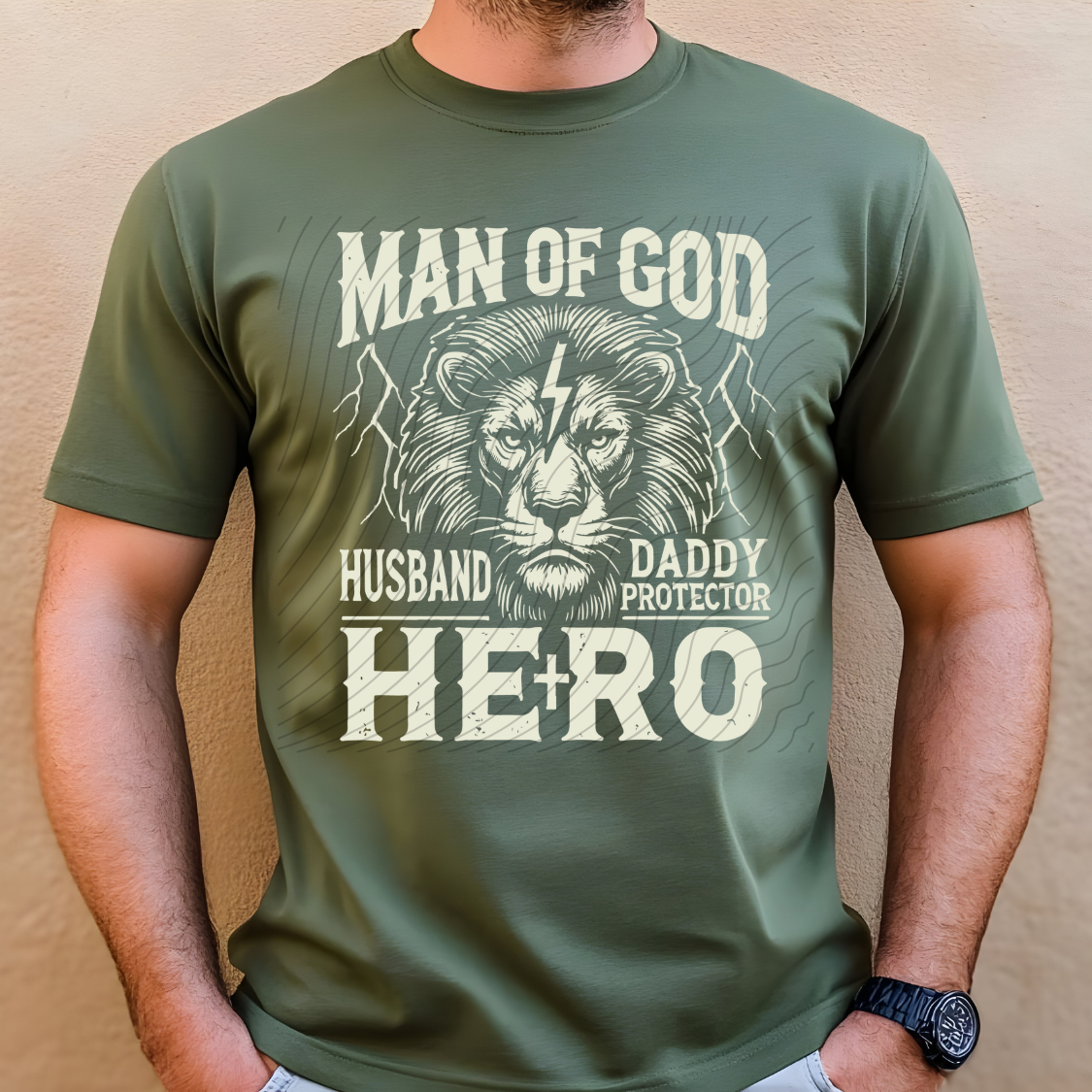 MAN OF GOD - DTF TRANSFER
