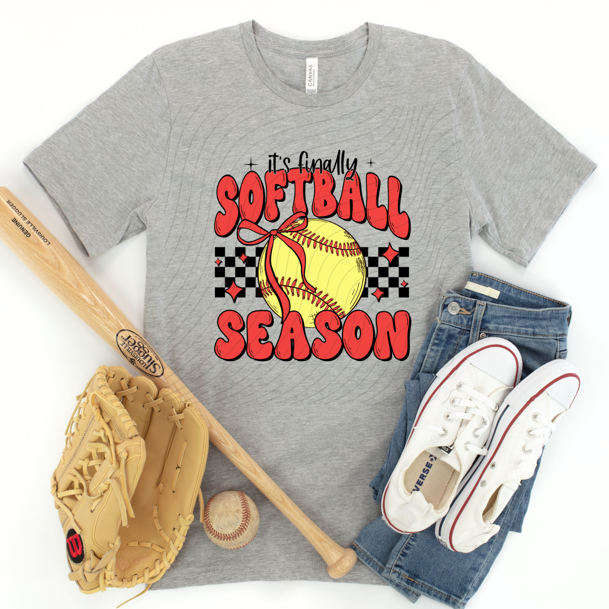 FINALLY SOFTBALL SEASON - DTF TRANSFER