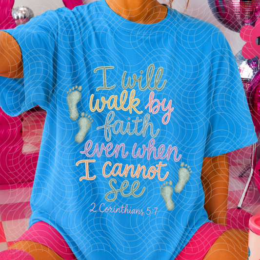WALK BY FAITH - DTF TRANSFER